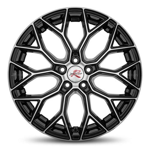 X`trike RST R198 BK/FP 6.5x18 5*114.3 ET37 Dia66.5 BK/FP фото 3